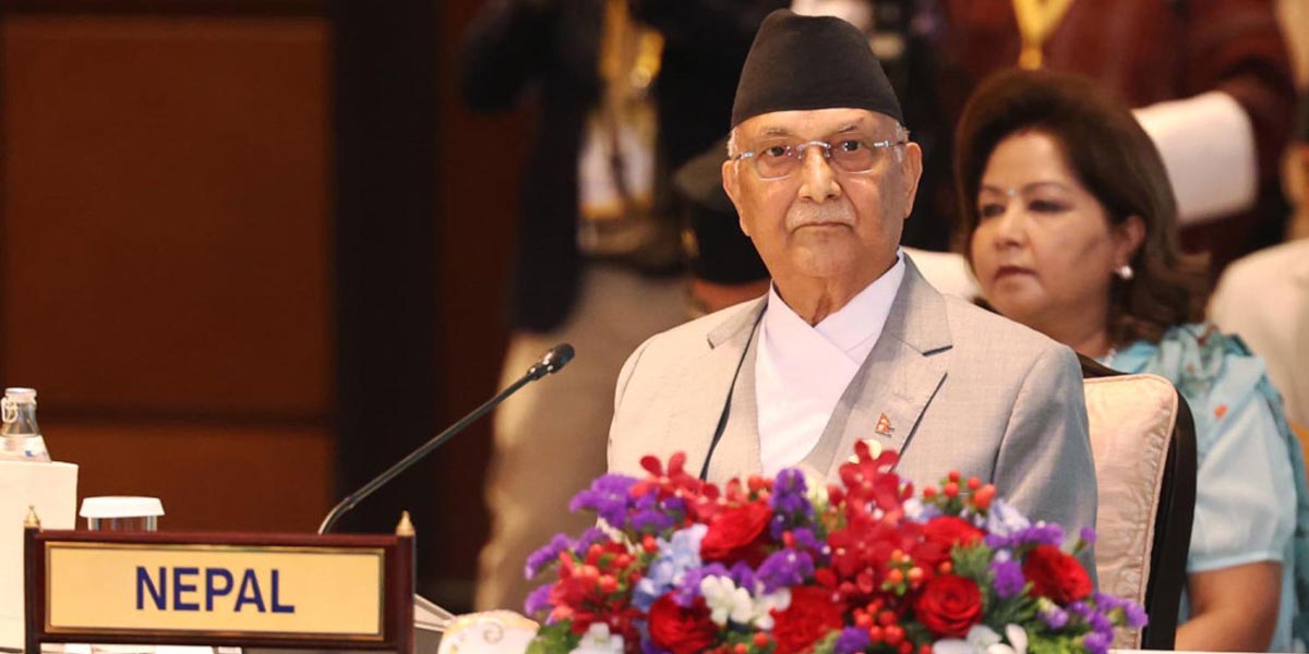 जलवायु परिवर्तनले सम्पूर्ण मानवजातिको अस्तित्वमा संकट : प्रधानमन्त्री ओली