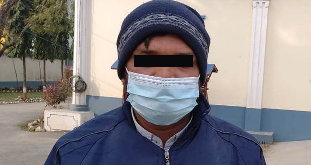 बारामा खैरो हेरोइनसहित एकजना पक्राउ