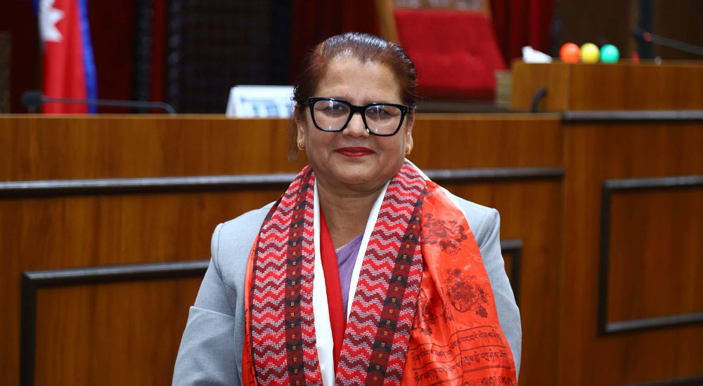 राष्ट्रियसभा उपाध्यक्षमा भण्डारी निर्विरोध निर्वाचित