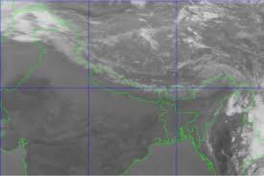 पहाडी भेगका केही स्थानमा आज चट्याङसहित वर्षाको सम्भावना
