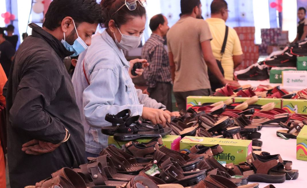 जुत्ता चप्पलको व्यापार मेला सुरु