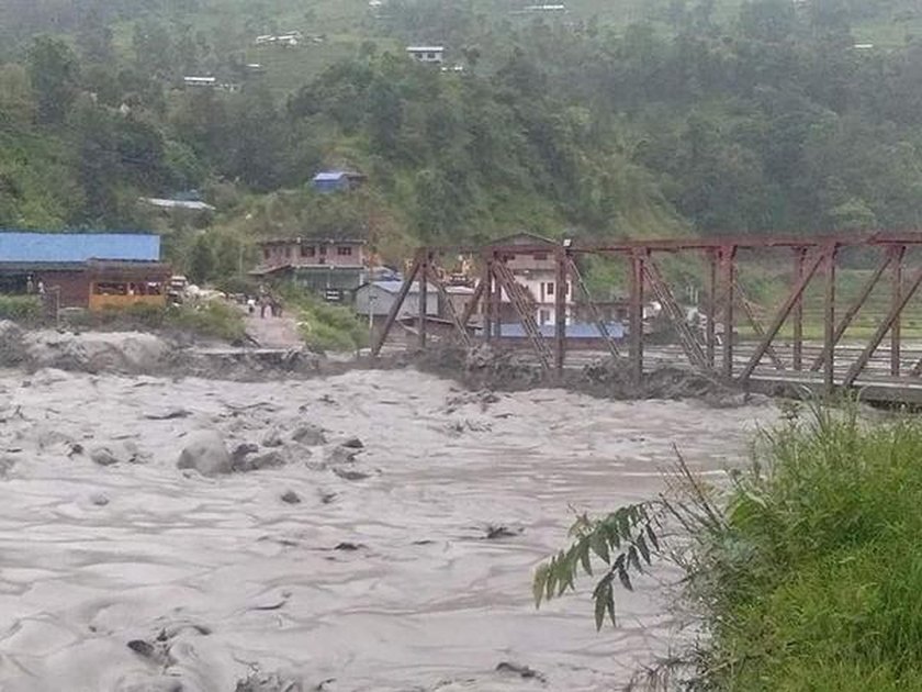 सिन्धुपाल्चोकमा भारी वर्षा