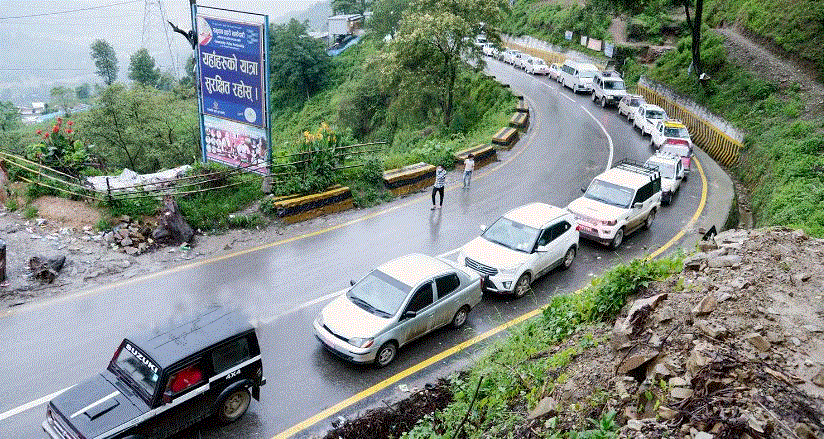 पहिलोपटक नागढुंगामा ‘भेइकल स्क्यानिङ मेसिन’ जडान गरिँदै