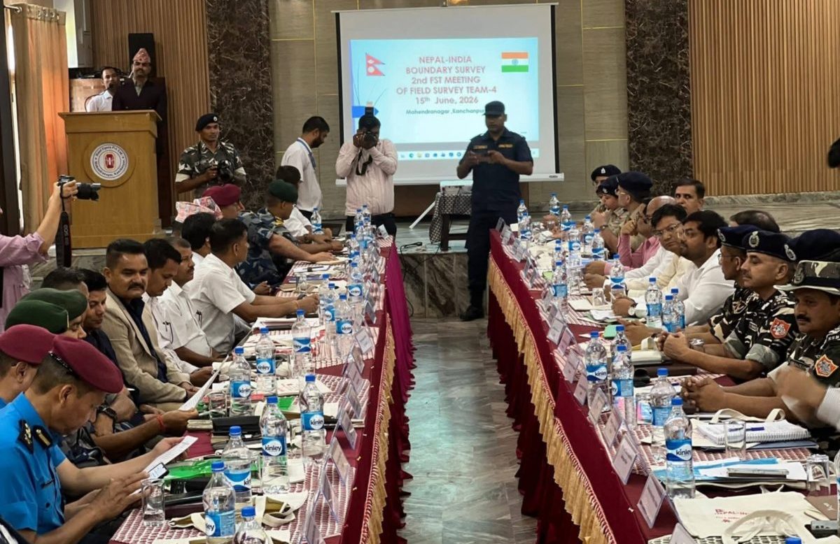 नेपाल–भारत सीमा स्तम्भ संरक्षण गर्न दुवै देशका अधिकारी सहमत