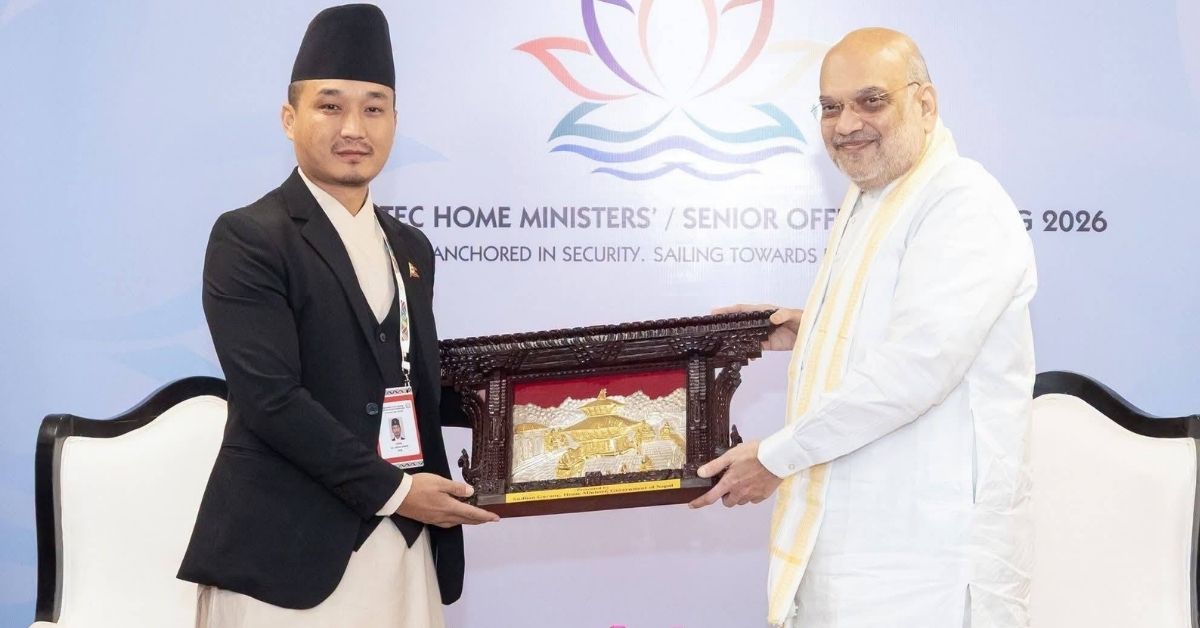 गृहमन्त्री सुधन गुरुङ र अमित शाहबीच भेटवार्ता