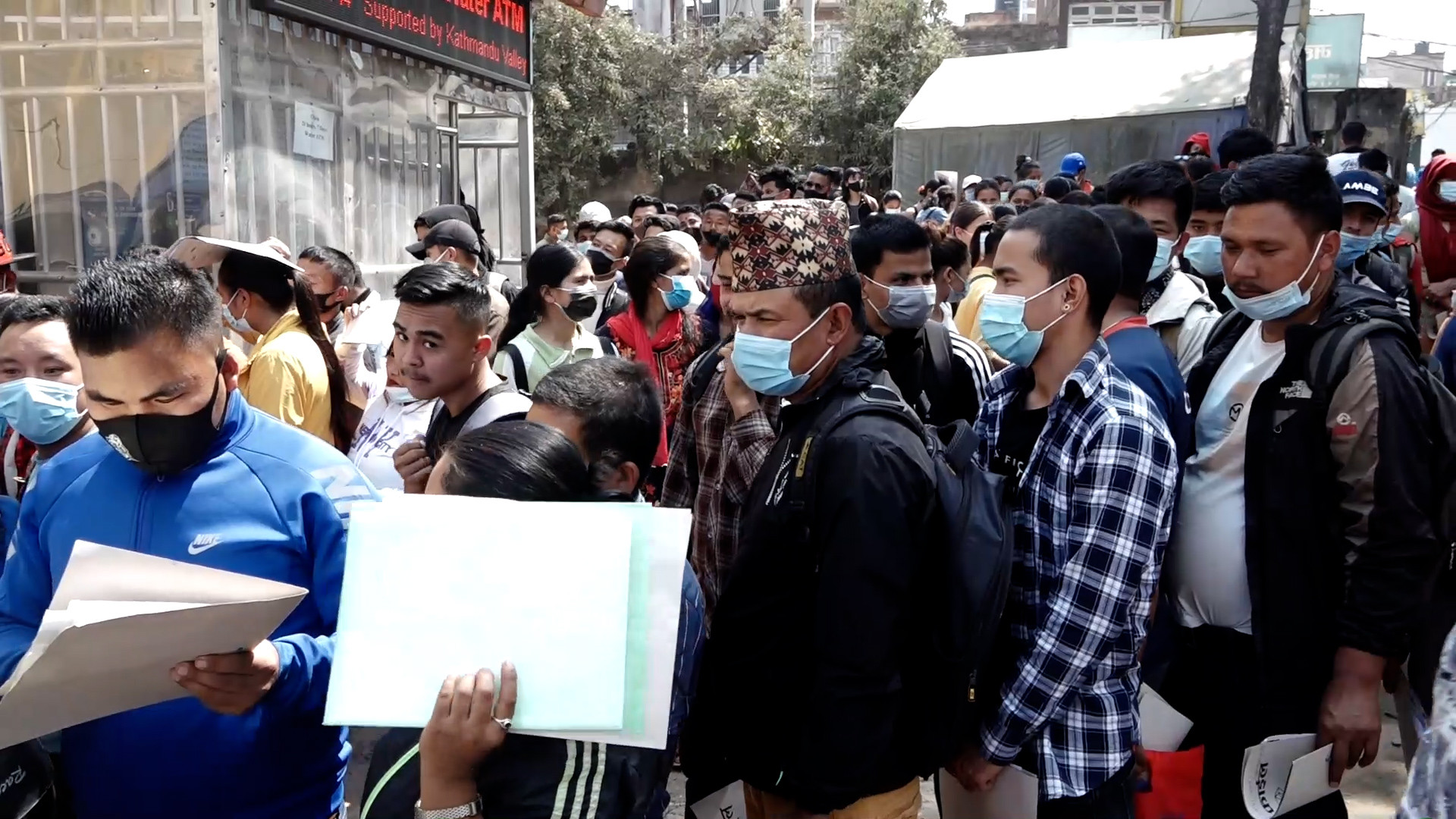 मनाङमा म्यादी प्रहरी भर्ना : मागभन्दा आवेदन दिने न्यून