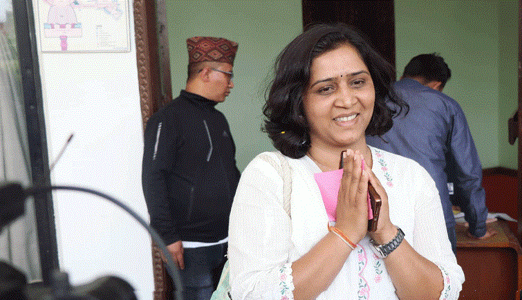 समीक्षा बाँस्कोटा विवेकशील साझाको नयाँ अध्यक्ष बन्ने