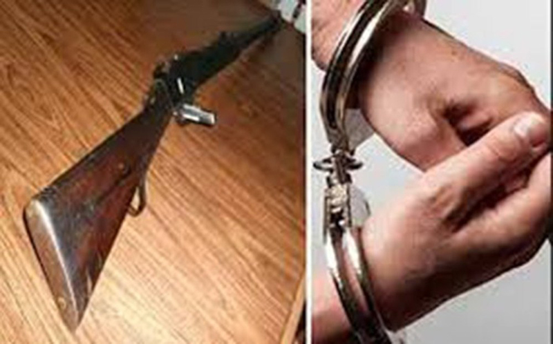 गोरखामा भरुवा बन्दुकसहित एक जना पक्राउ