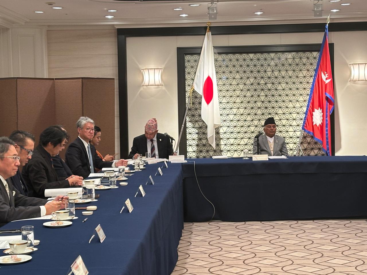 नेपाल जापानका निजी क्षेत्रसँग व्यापार साझेदारी गर्न चाहन्छः राष्ट्रपति पाैडेल