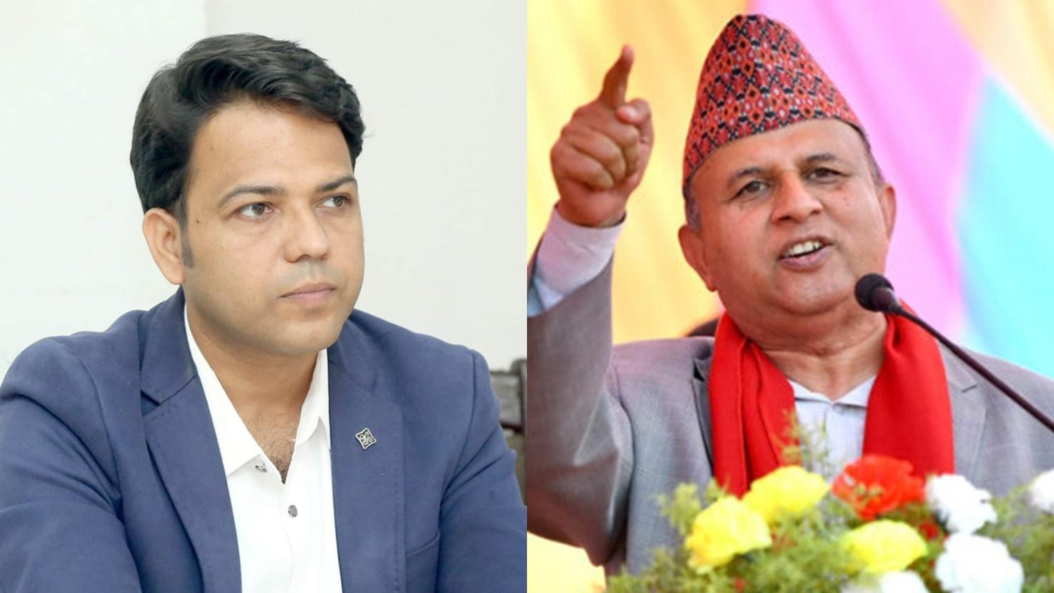 दाङ–२ मा एमालेका  शंकर पोख्रेललाई हराए आचार्यले