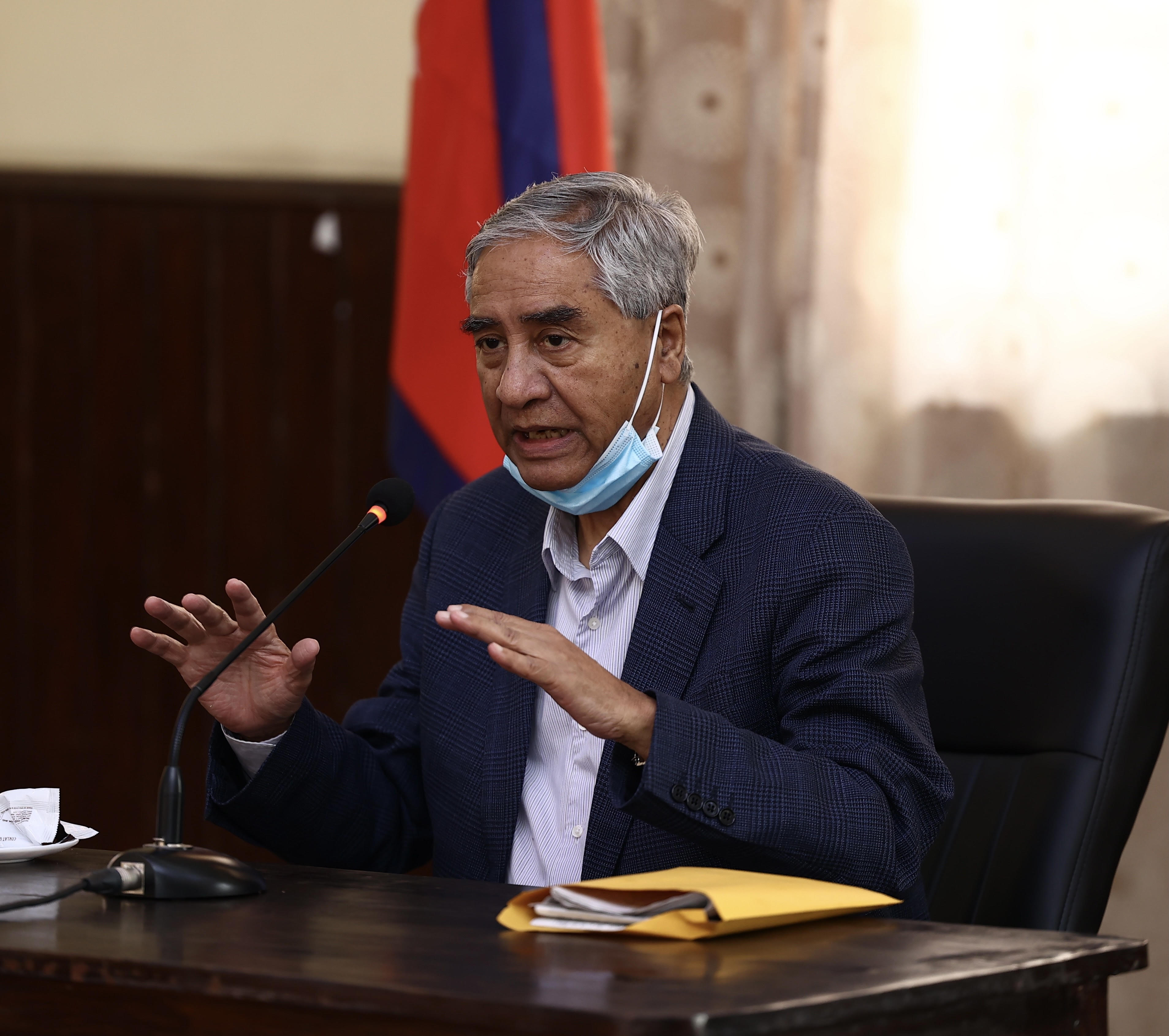 जलवायु परिवर्तनको मुद्दामा सरकार गम्भीर : प्रधानमन्त्री