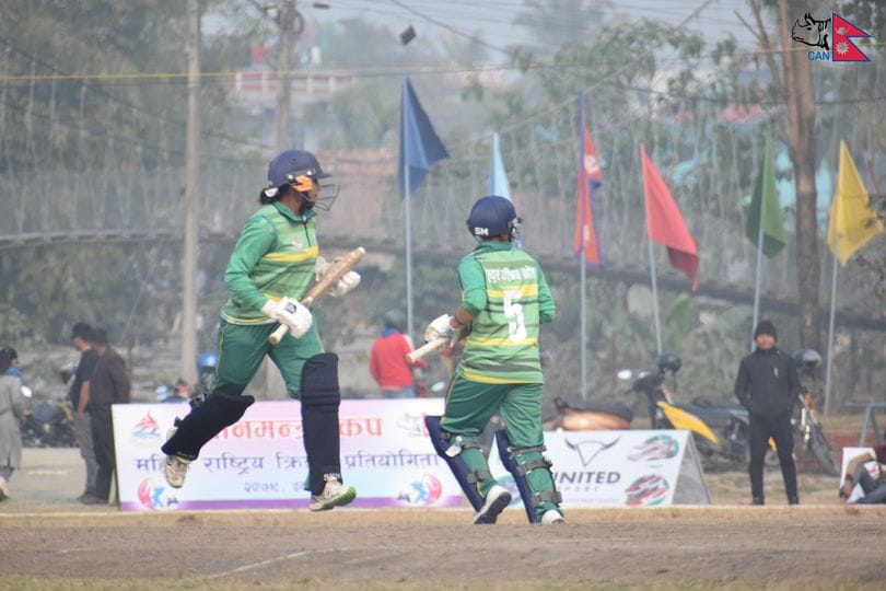 प्रधानमन्त्रीकप महिला क्रिकेट : मधेसलाई हराउँदै सुदूरपश्चिम फाइनलमा