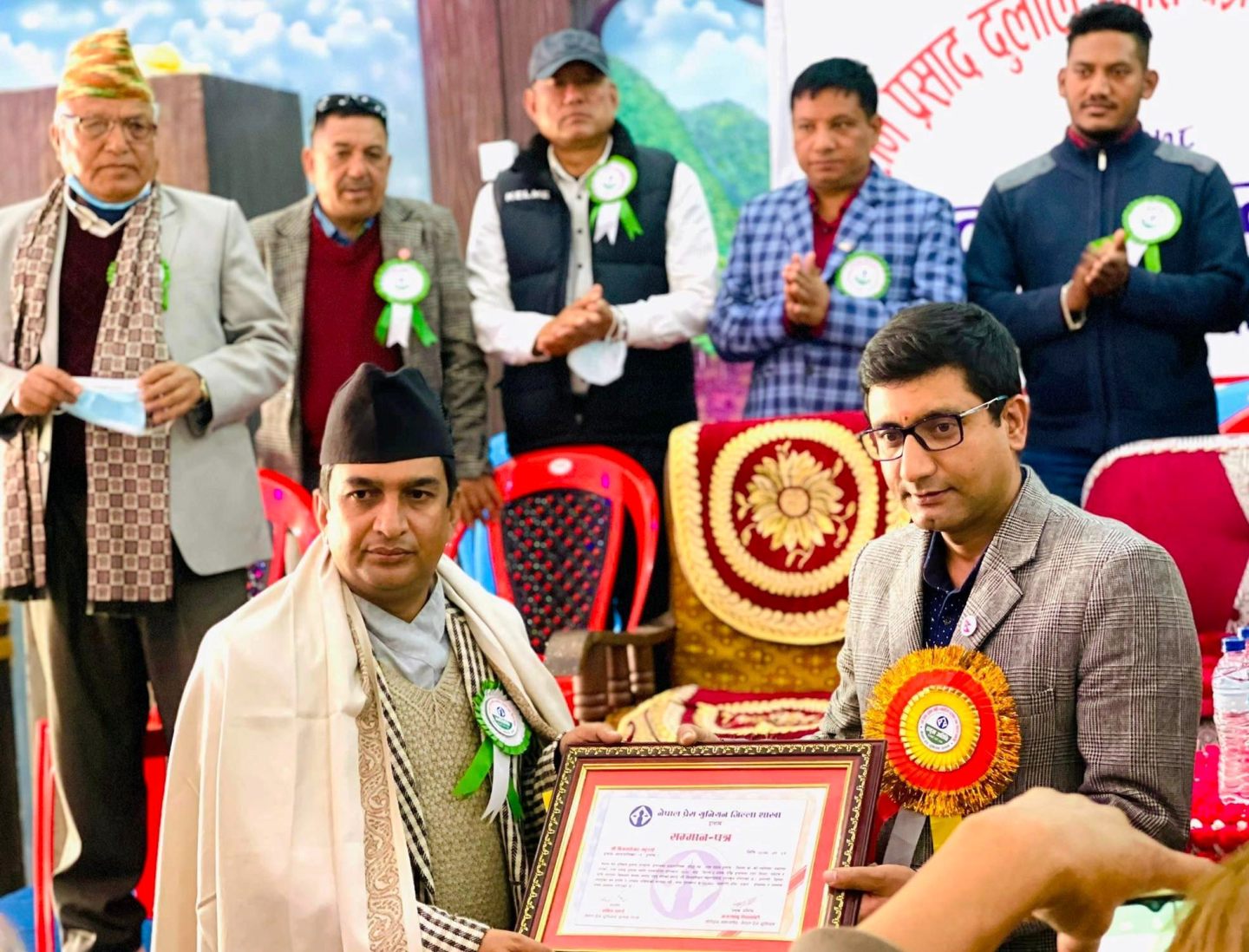 रामप्रसाद दुलाल स्मृति पत्रकारिता पुरस्कार भट्टराईलाई