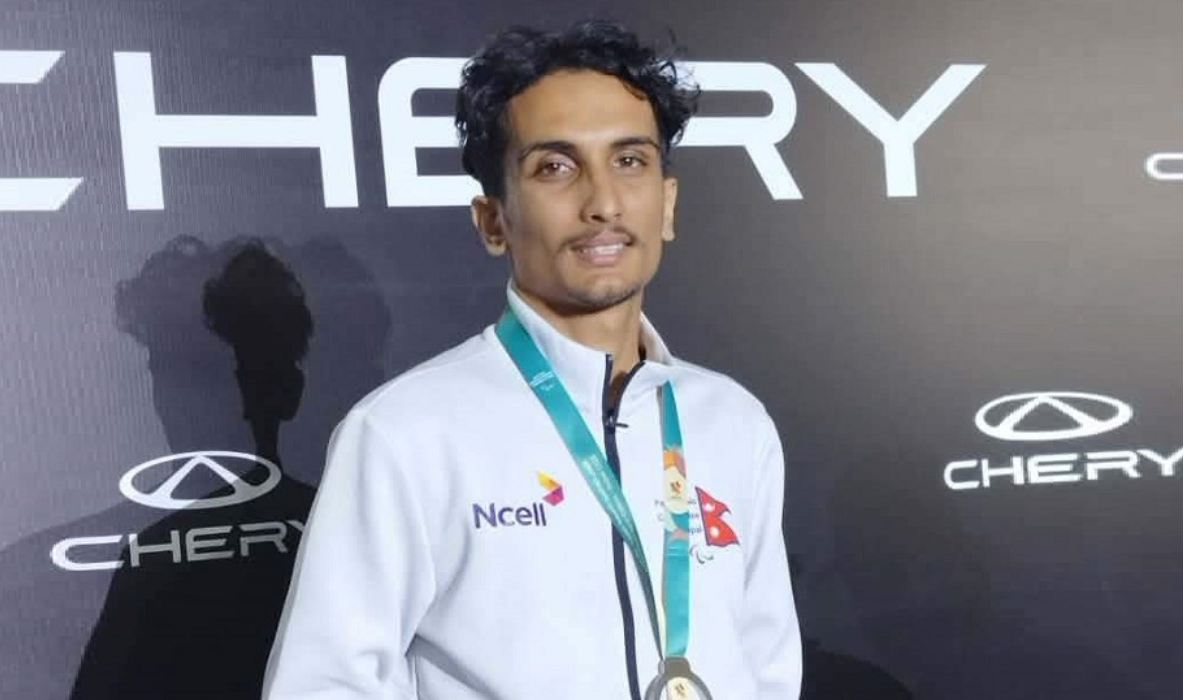 एसियन युथ पारा गेम्सः नेपाललाई टेबलटेनिसमा रजत पदक