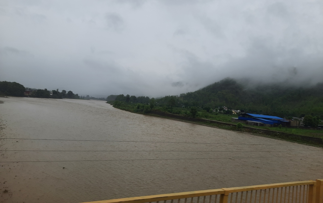 यी जिल्लामा आज आकस्मिक बाढीको जोखिम