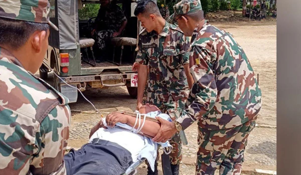 भोटेकोशी बाढीमा घाइते २५ जनाको काठमाडौंका विभिन्न अस्पतालमा उपचार