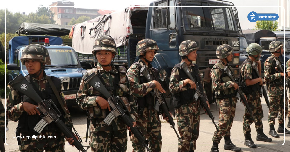 निर्वाचनका लागि ८० हजार सेना परिचालन हुने