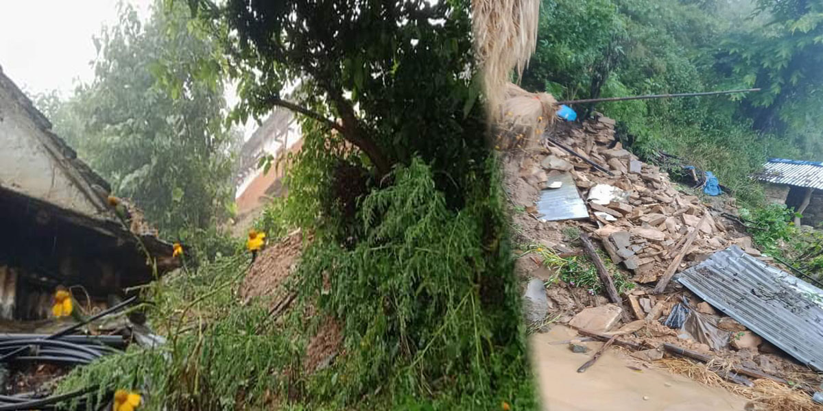बाढीपहिरोबाट मृत्‍यु हुनेको संख्या सय नाघ्‍यो