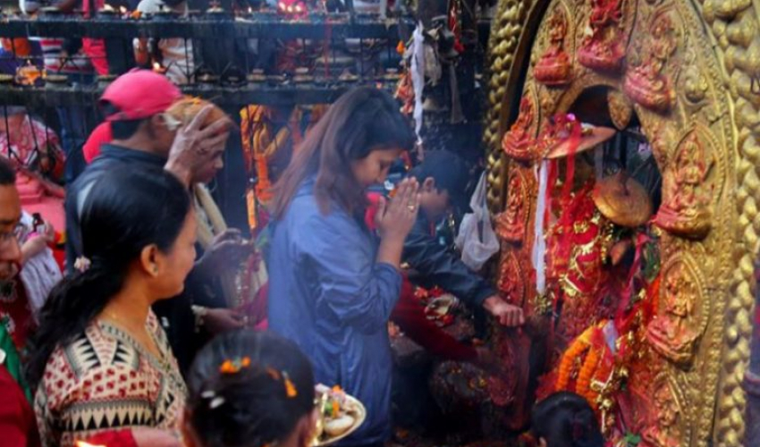 यस वर्ष खुल्यो कालभैरव मन्दिर, भक्तजनको घुइँचो