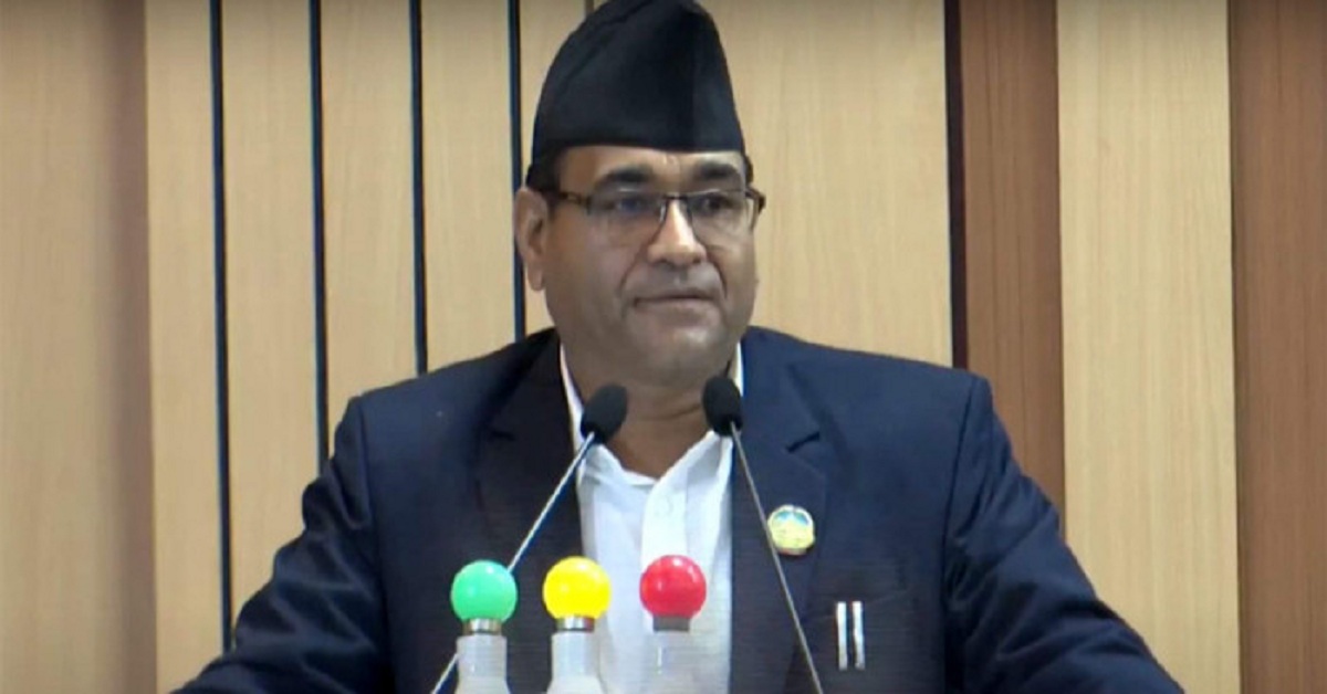 लुम्बिनी प्रदेशका कानूनमन्त्रीलाई कोरोना