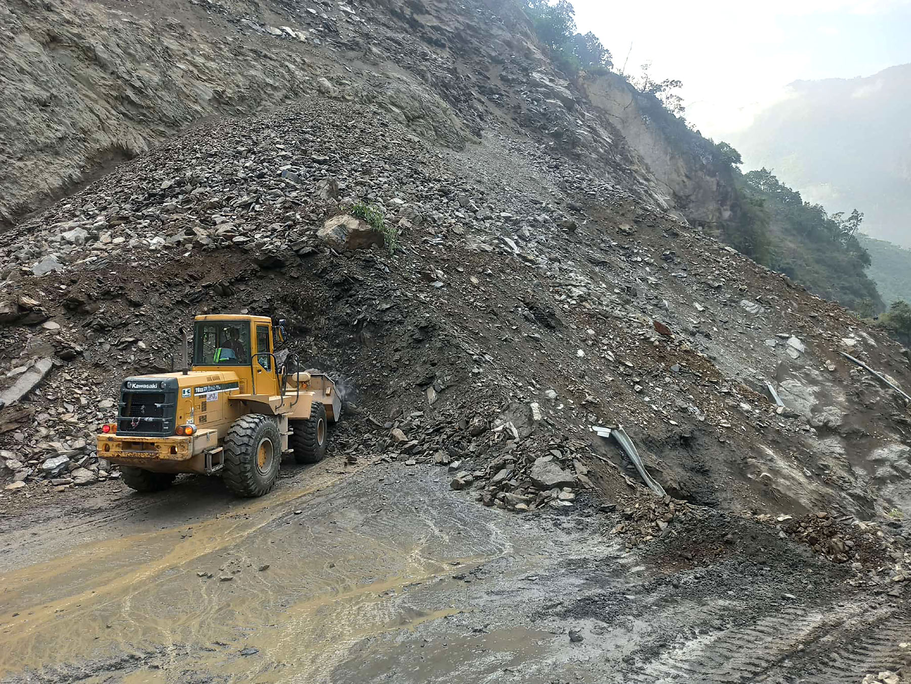 कुन-कुन राजमार्ग  छन् अवरुद्ध ?