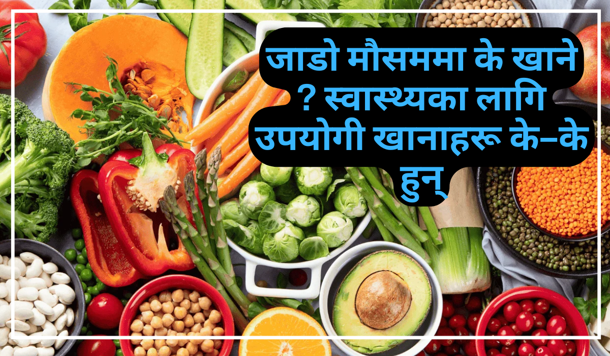 जाडो मौसममा के खाने ? स्वास्थ्यका लागि उपयोगी खानाहरू